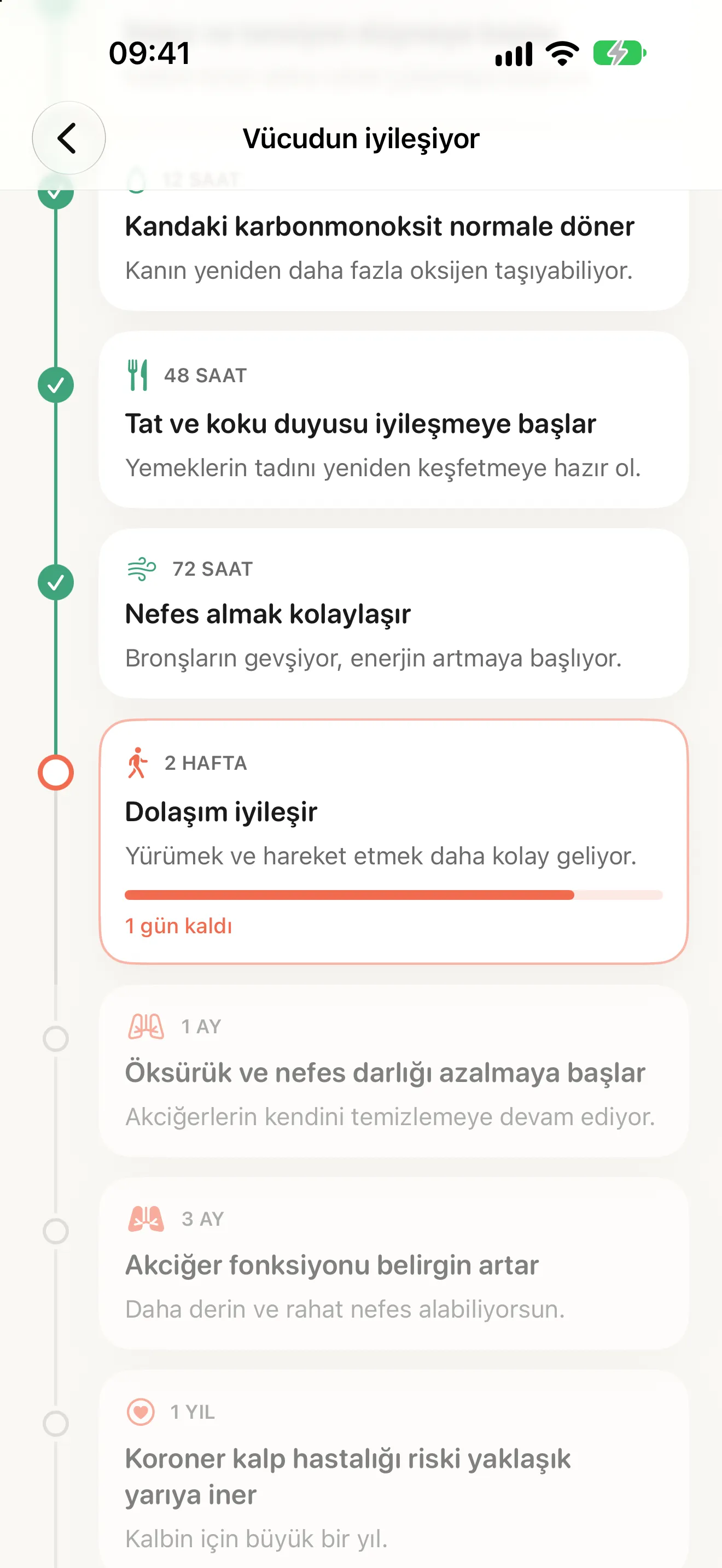 Screenshot 3 of Nefes: Sigarayı Bırak